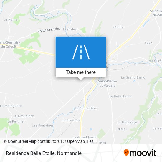 Residence Belle Etoile map
