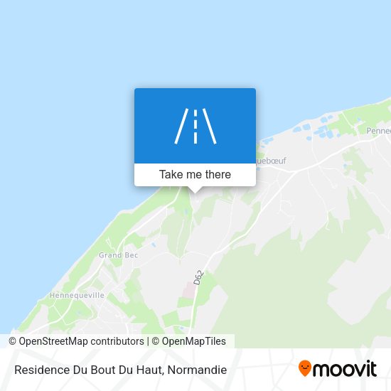 Residence Du Bout Du Haut map