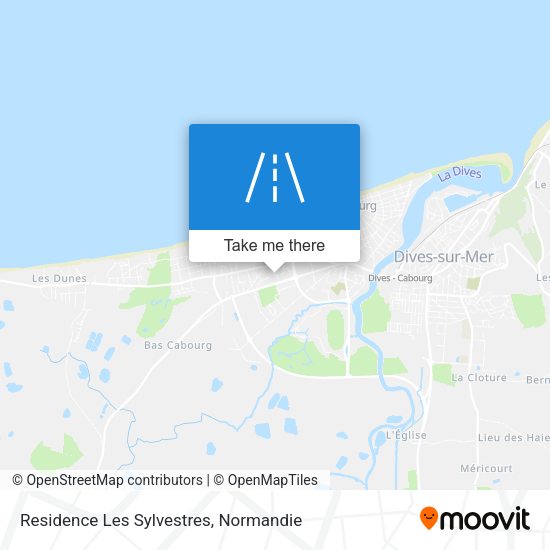 Residence Les Sylvestres map