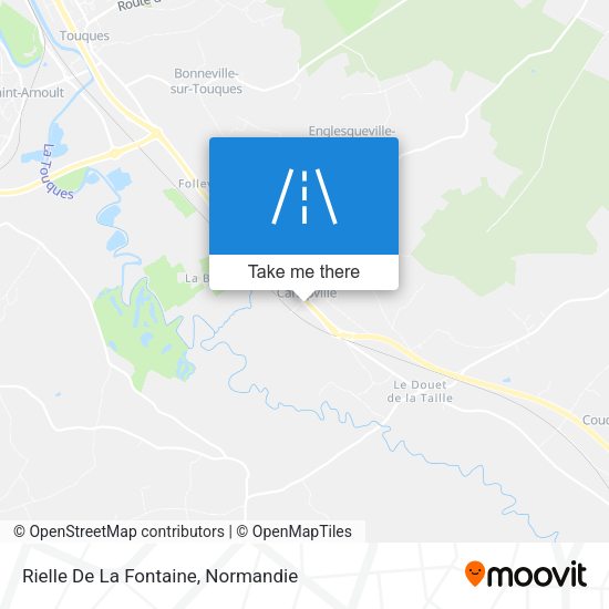 Rielle De La Fontaine map