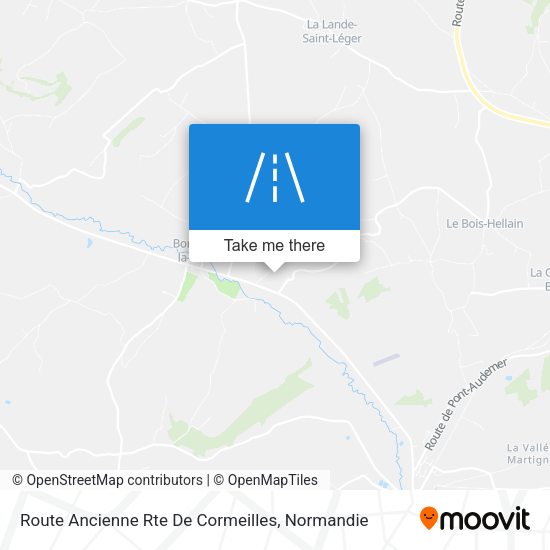 Route Ancienne Rte De Cormeilles map