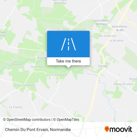 Chemin Du Pont Ervain map