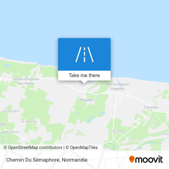 Chemin Du Sémaphore map