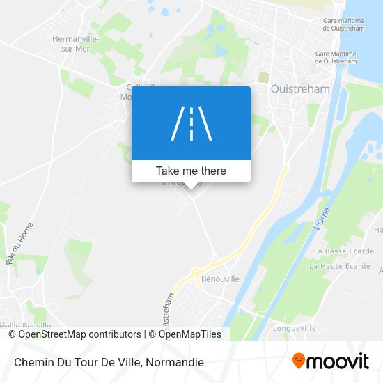 Chemin Du Tour De Ville map