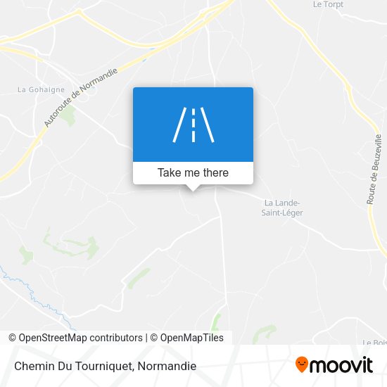 Chemin Du Tourniquet map