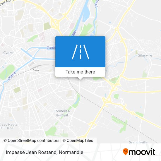 Impasse Jean Rostand map