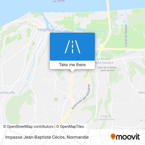 Impasse Jean-Baptiste Cécire map