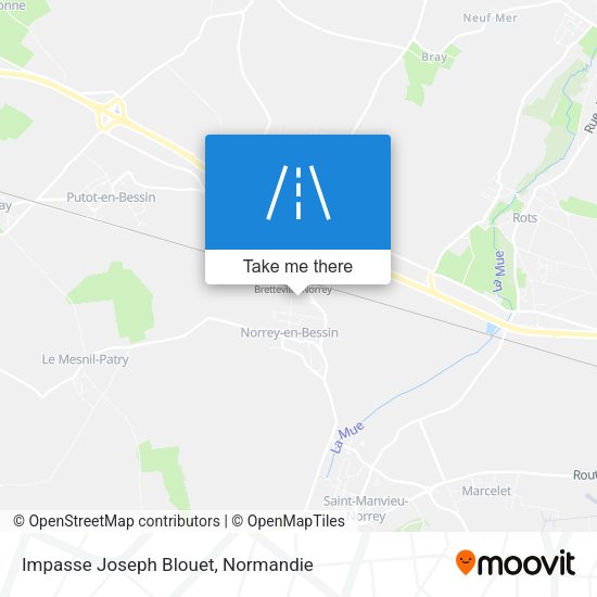 Impasse Joseph Blouet map