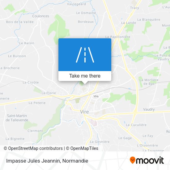 Impasse Jules Jeannin map