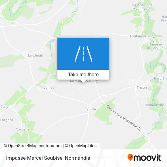 Impasse Marcel Soubise map