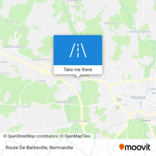 Route De Barbeville map
