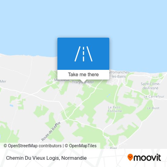 Chemin Du Vieux Logis map