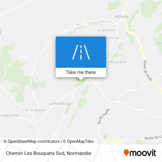 Chemin Les Bouquets Sud map