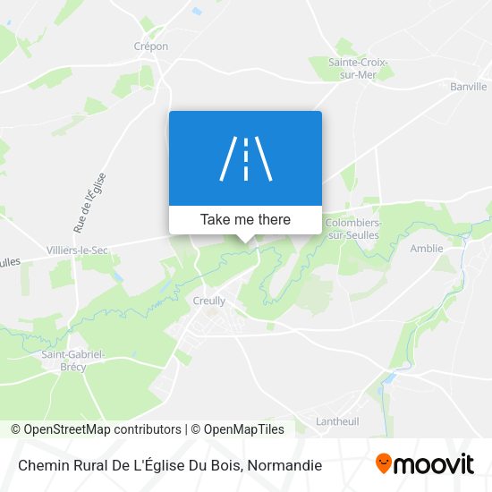 Chemin Rural De L'Église Du Bois map