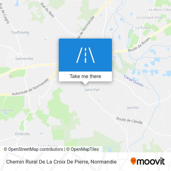 Chemin Rural De La Croix De Pierre map