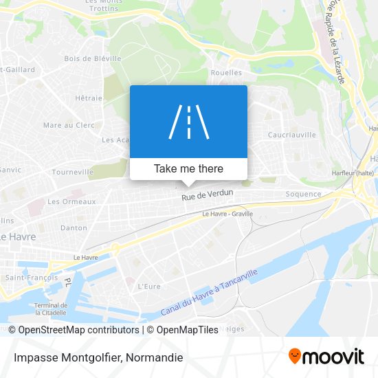 Impasse Montgolfier map