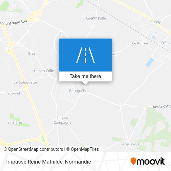 Impasse Reine Mathilde map