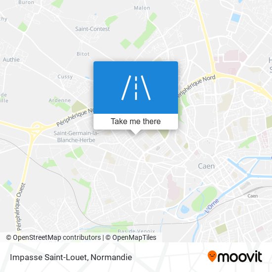 Impasse Saint-Louet map