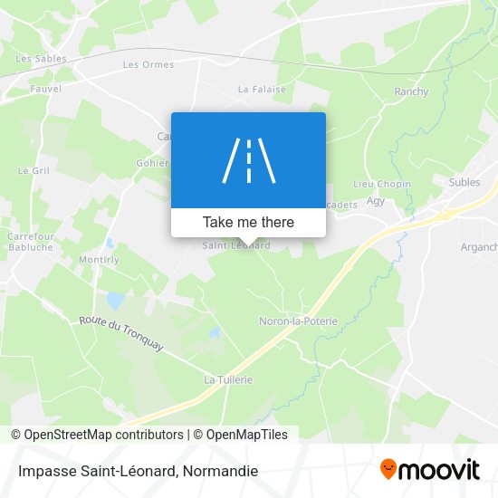 Impasse Saint-Léonard map