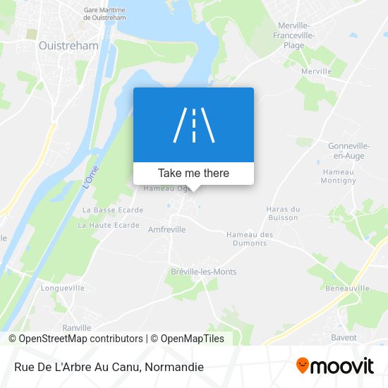 Rue De L'Arbre Au Canu map