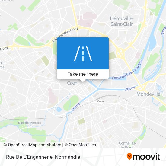 Rue De L'Engannerie map