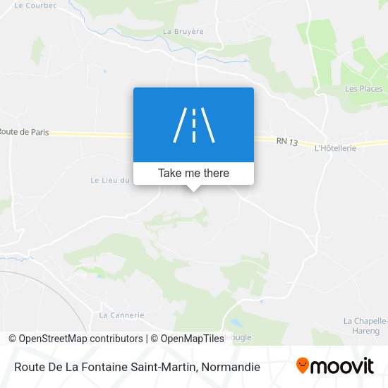 Route De La Fontaine Saint-Martin map
