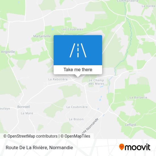 Route De La Rivière map