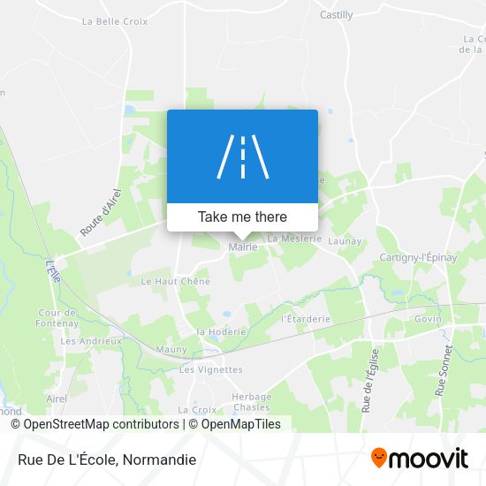 Rue De L'École map