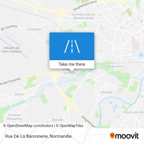 Rue De La Baronnerie map