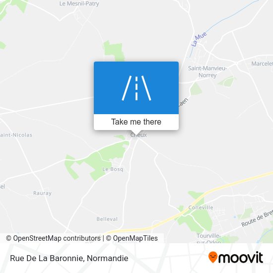 Rue De La Baronnie map