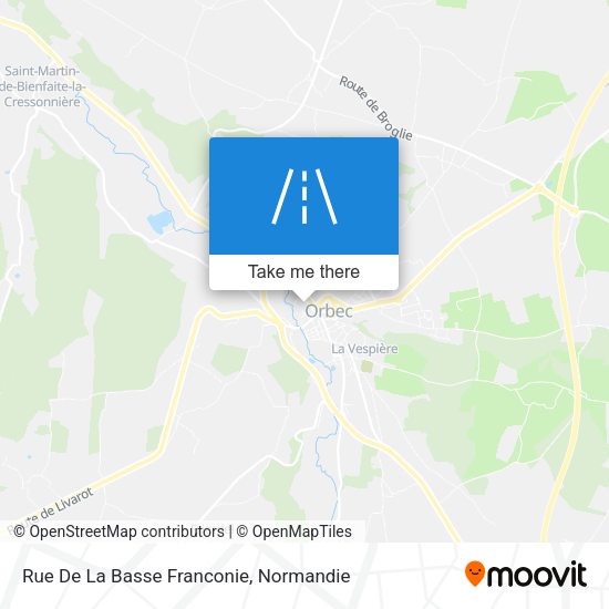 Rue De La Basse Franconie map