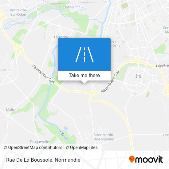 Rue De La Boussole map