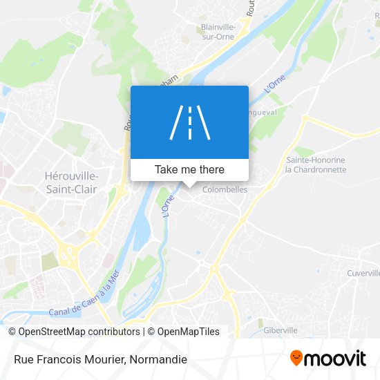 Rue Francois Mourier map