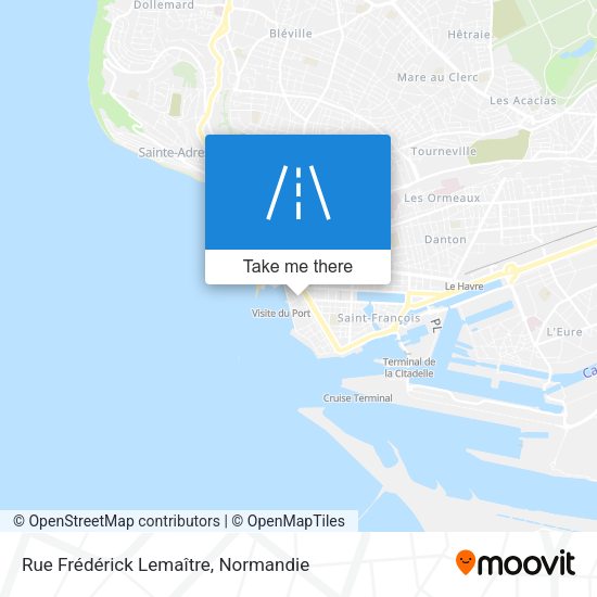 Rue Frédérick Lemaître map