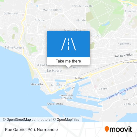 Rue Gabriel Péri map
