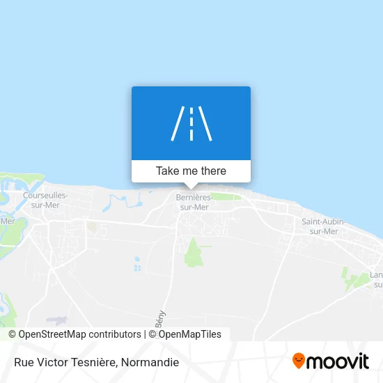 Rue Victor Tesnière map