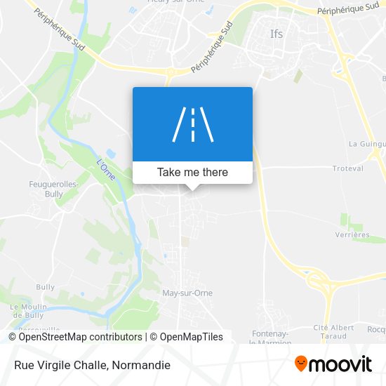 Rue Virgile Challe map