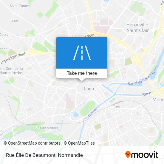 Rue Élie De Beaumont map