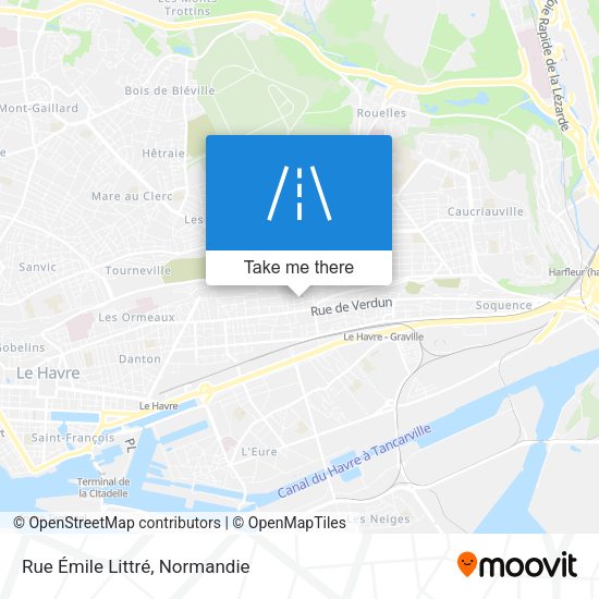 Rue Émile Littré map