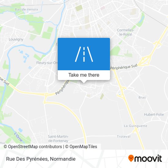 Rue Des Pyrénées map
