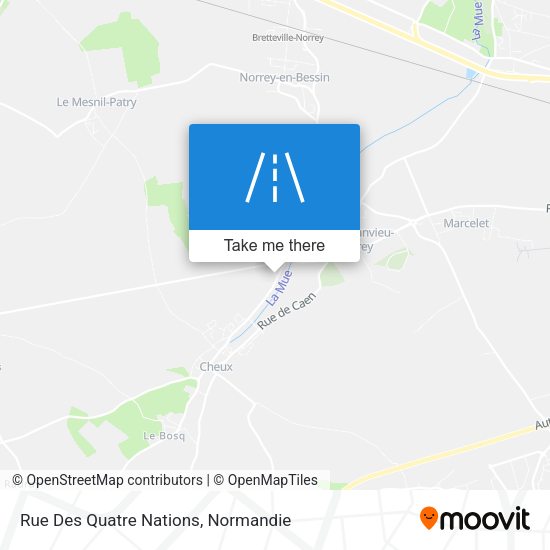 Rue Des Quatre Nations map