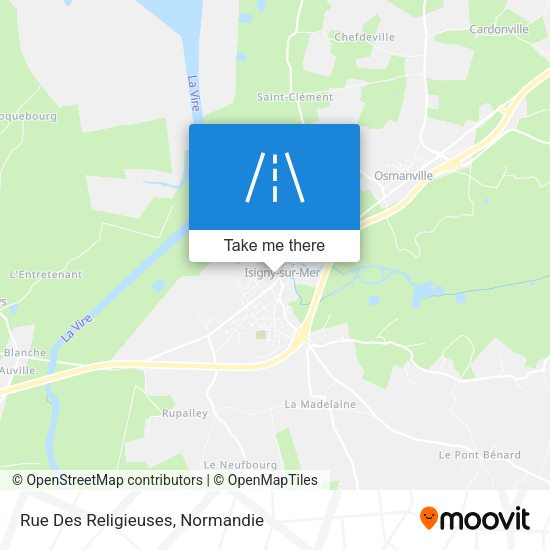 Rue Des Religieuses map