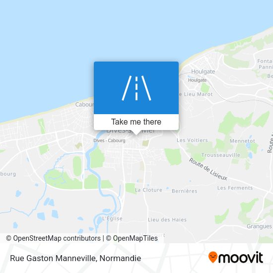 Rue Gaston Manneville map