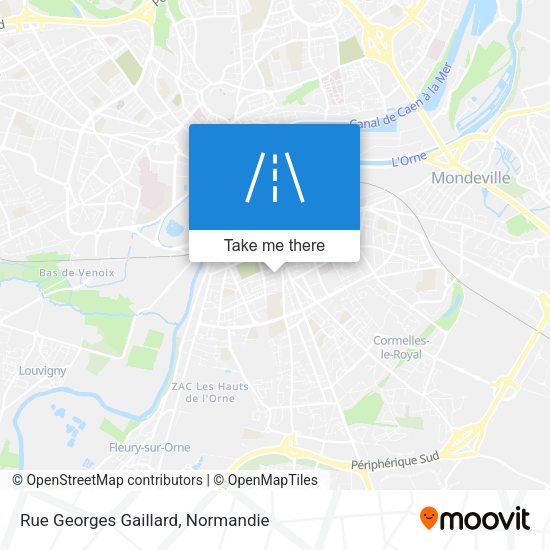 Rue Georges Gaillard map