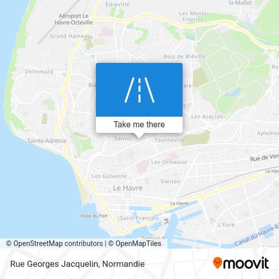 Rue Georges Jacquelin map