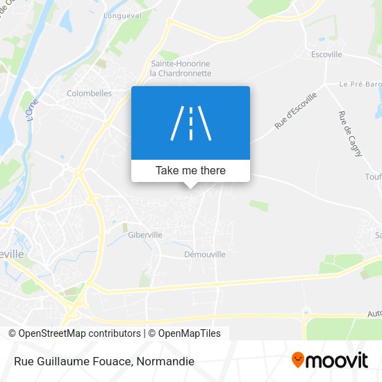 Rue Guillaume Fouace map