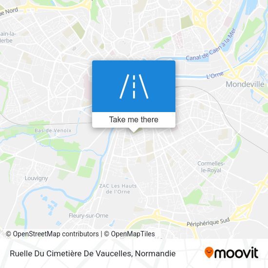 Ruelle Du Cimetière De Vaucelles map