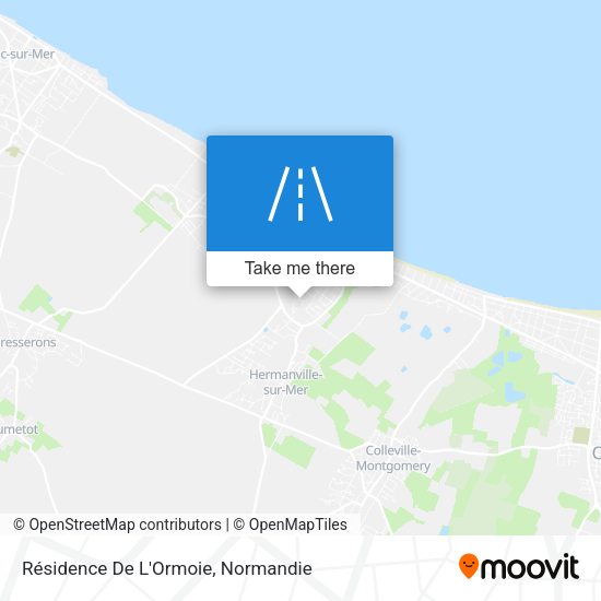 Résidence De L'Ormoie map