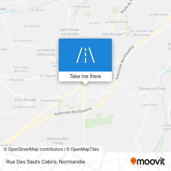 Rue Des Sauts Cabris map