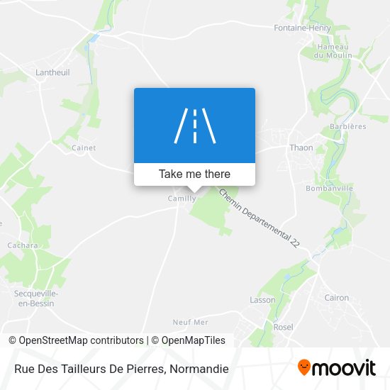 Rue Des Tailleurs De Pierres map